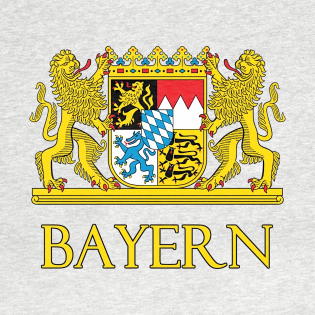 Bayern (Bavaria) Germany - Coat of Arms Design by Naves